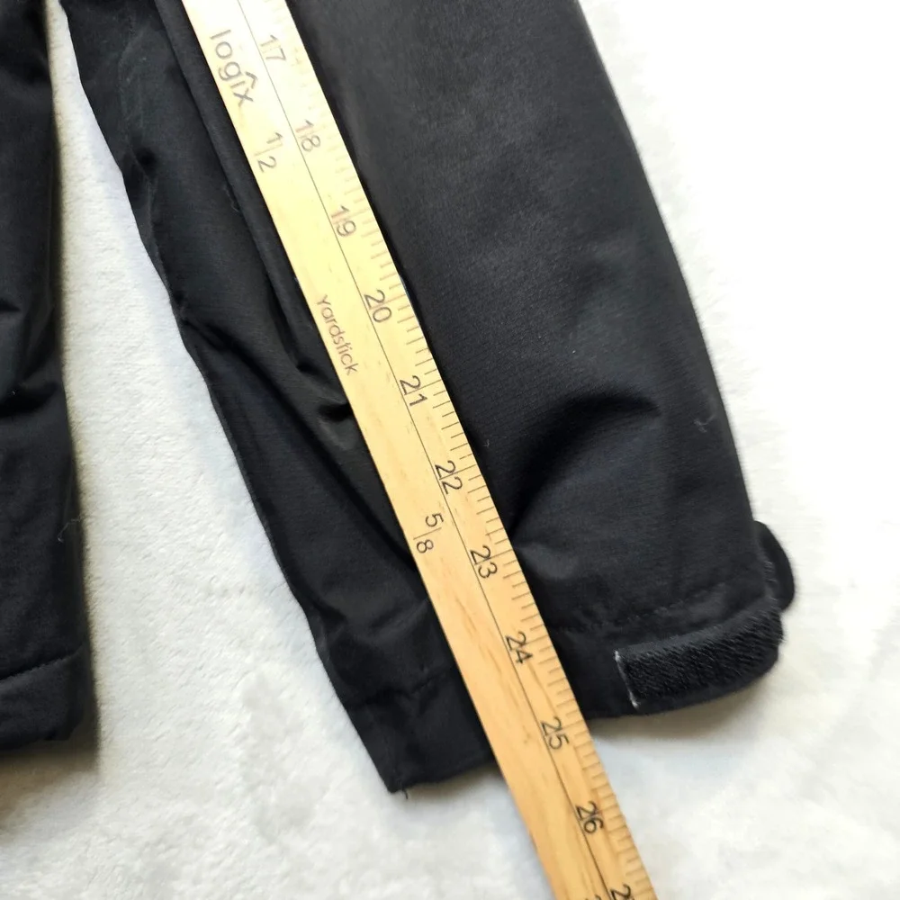 The North Face HyVent Jacket Mens Small‎ Black Insulated Zip Waterproof